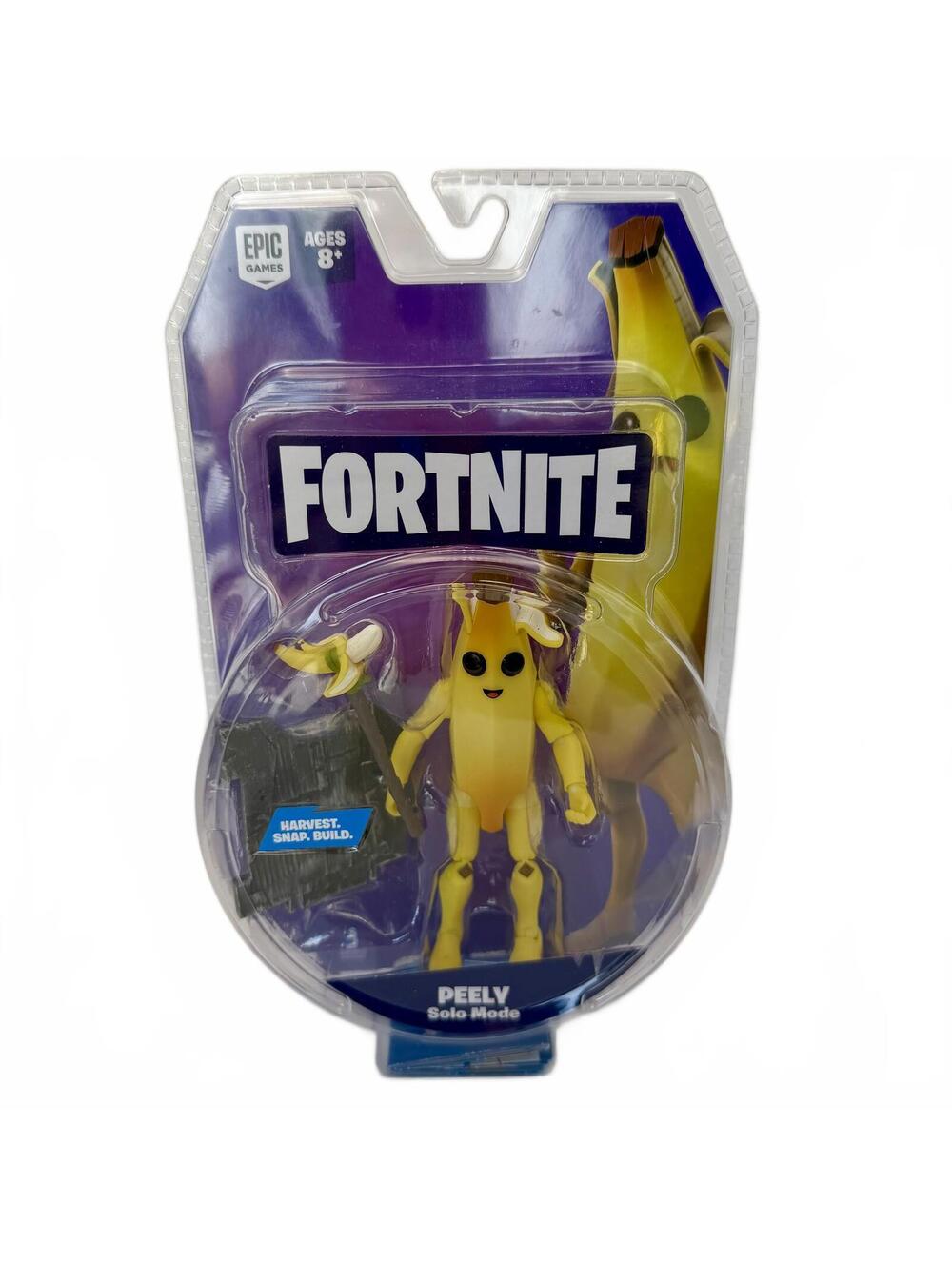 NIP Sealed Fortnite Peely Solo Mode 4” Action Figure